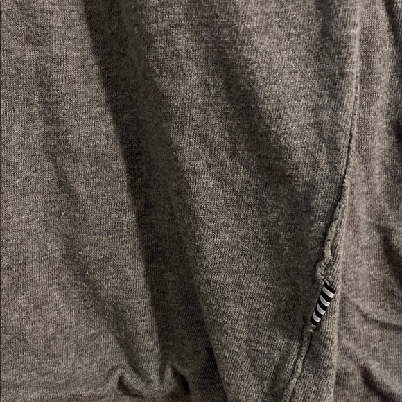 FIVE FOUR Mens Gray Crew Neck Long Sleeve Cotton Pullover Sweatshirt M - Picture 4 of 6